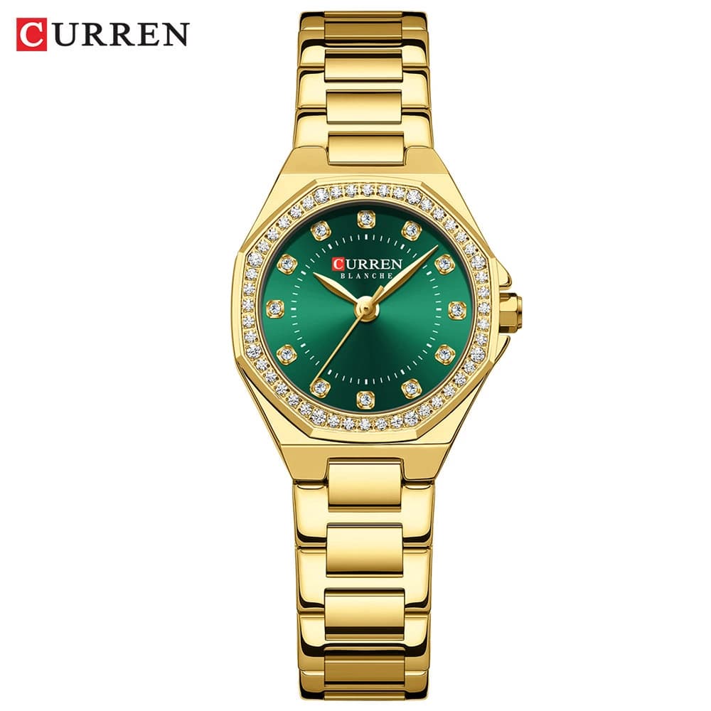 Montre tendance femme Curren bracelet en acier water resistant 30m