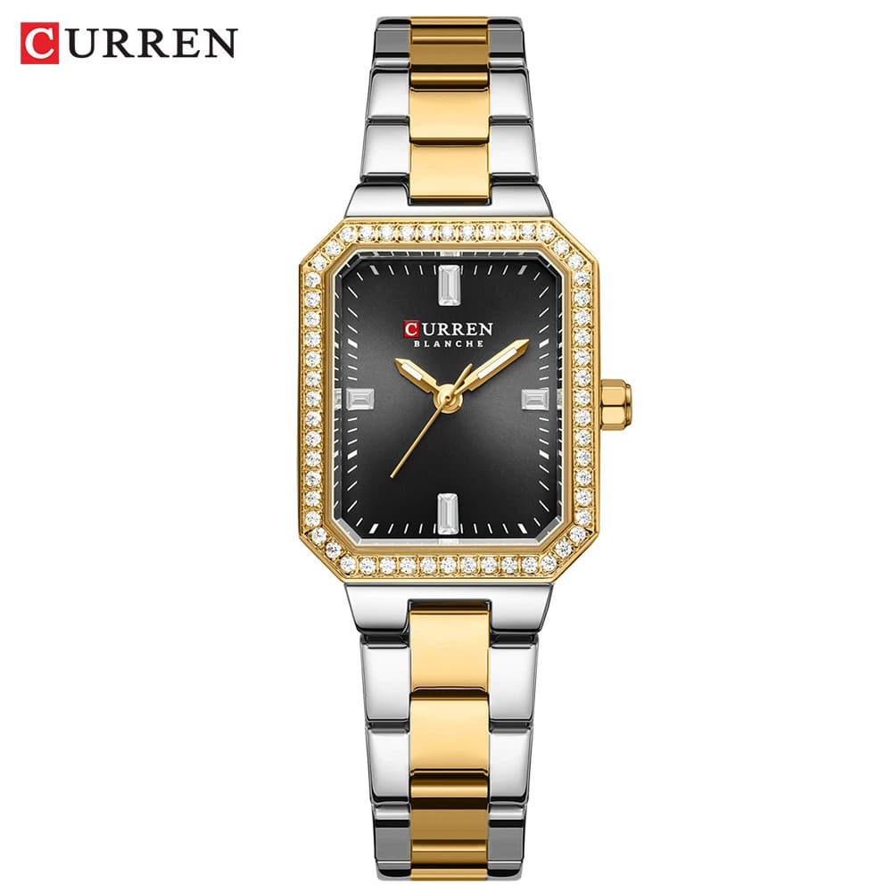 Montre tendance femme Curren bracelet en acier water resistant 30m