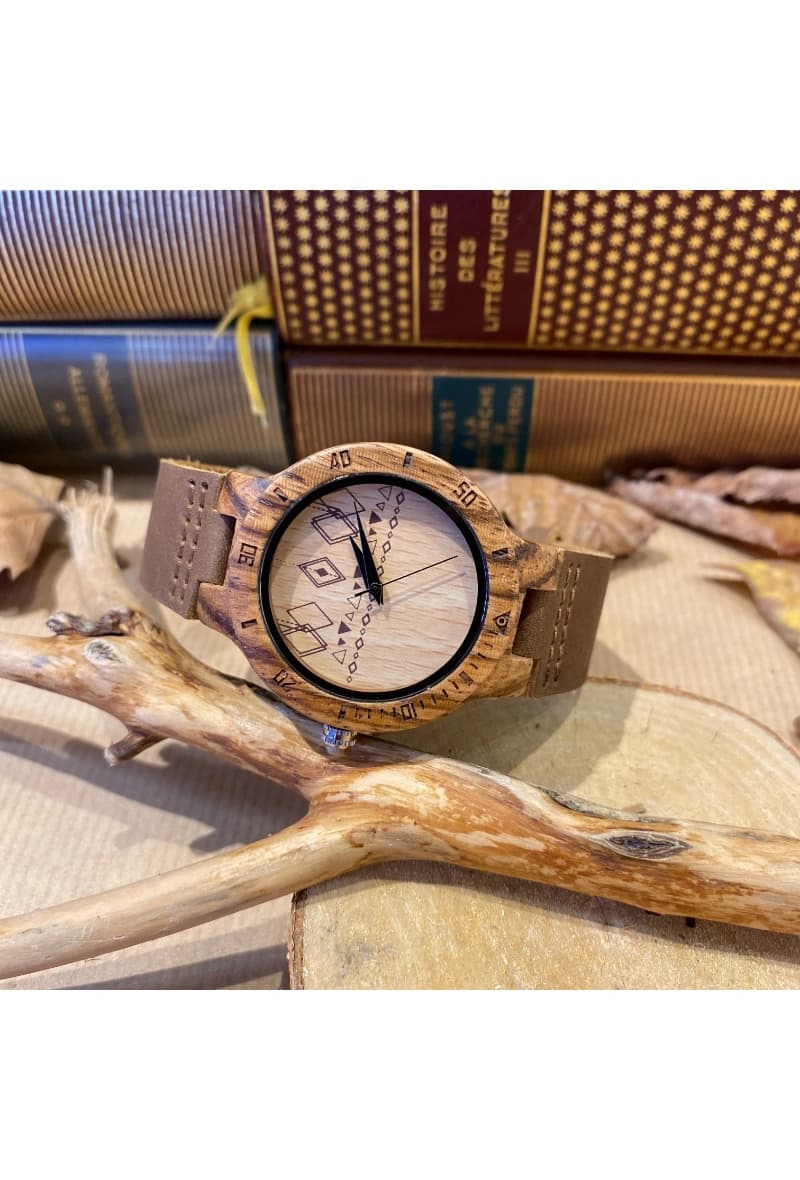 MONTRE FEMME EN BOIS