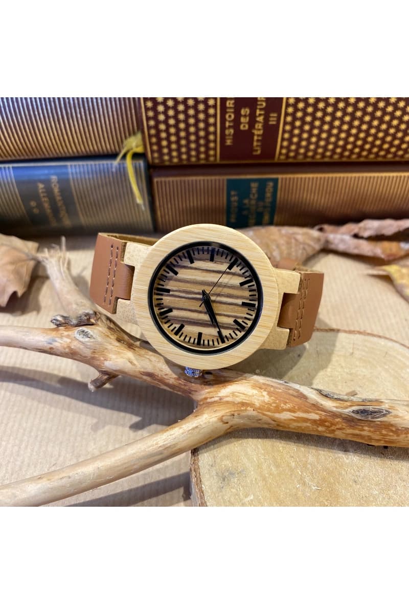 MONTRE FEMME EN BOIS