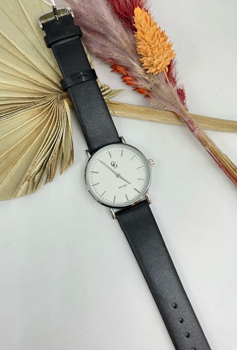 Montre femme cuir