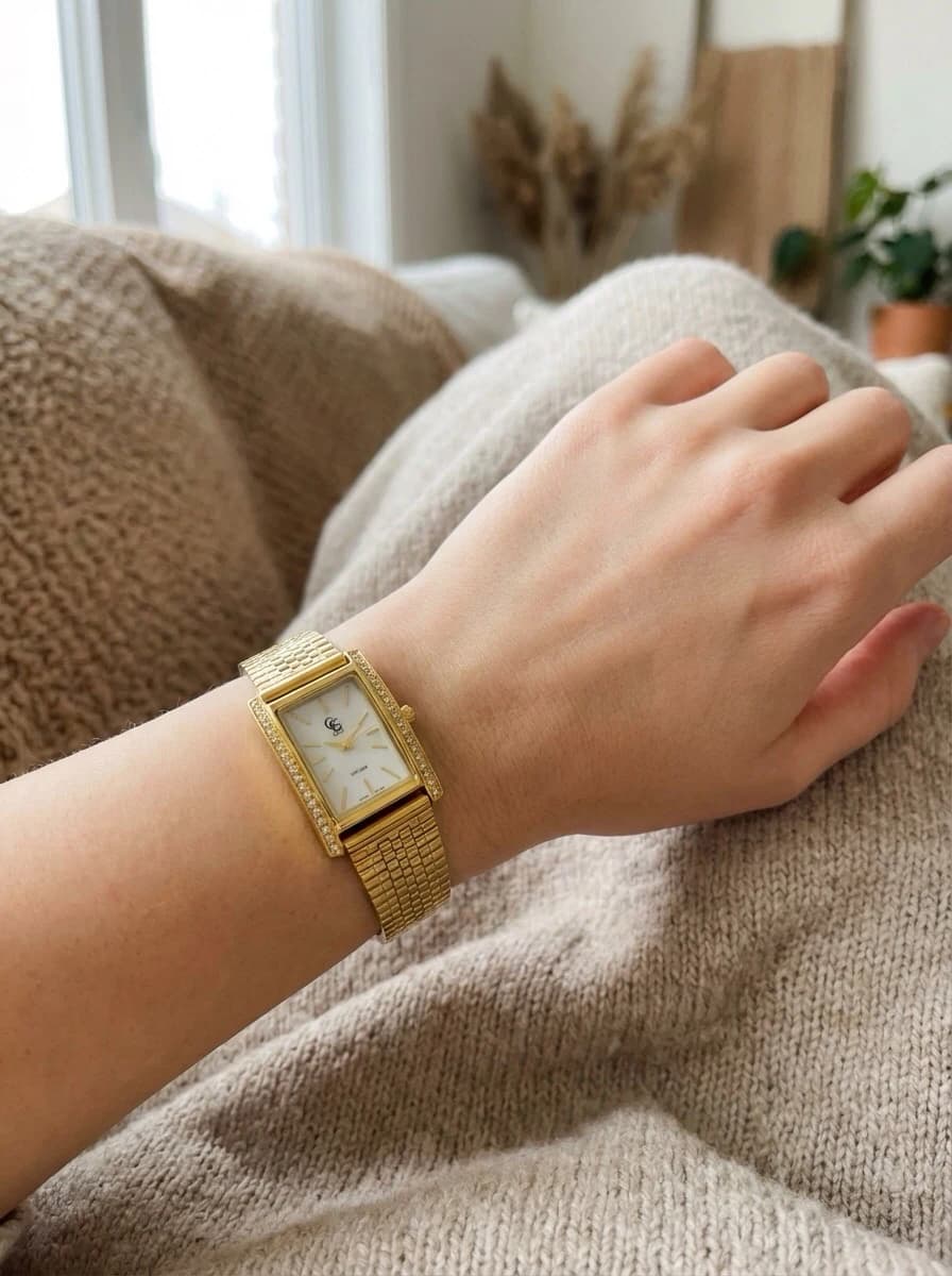 Montre Femme GG Luxe avec bracelet milanaise 1821