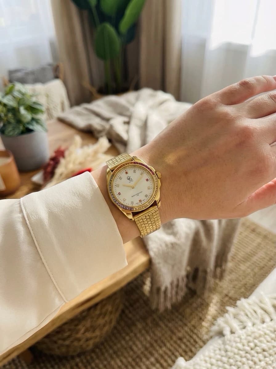 Montre Femme GG Luxe avec bracelet milanaise 1848