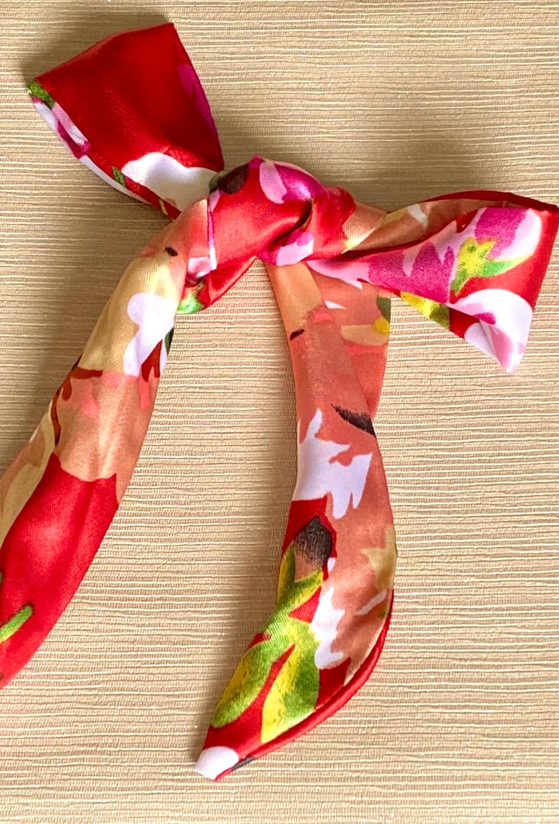 Bracelet en foulard