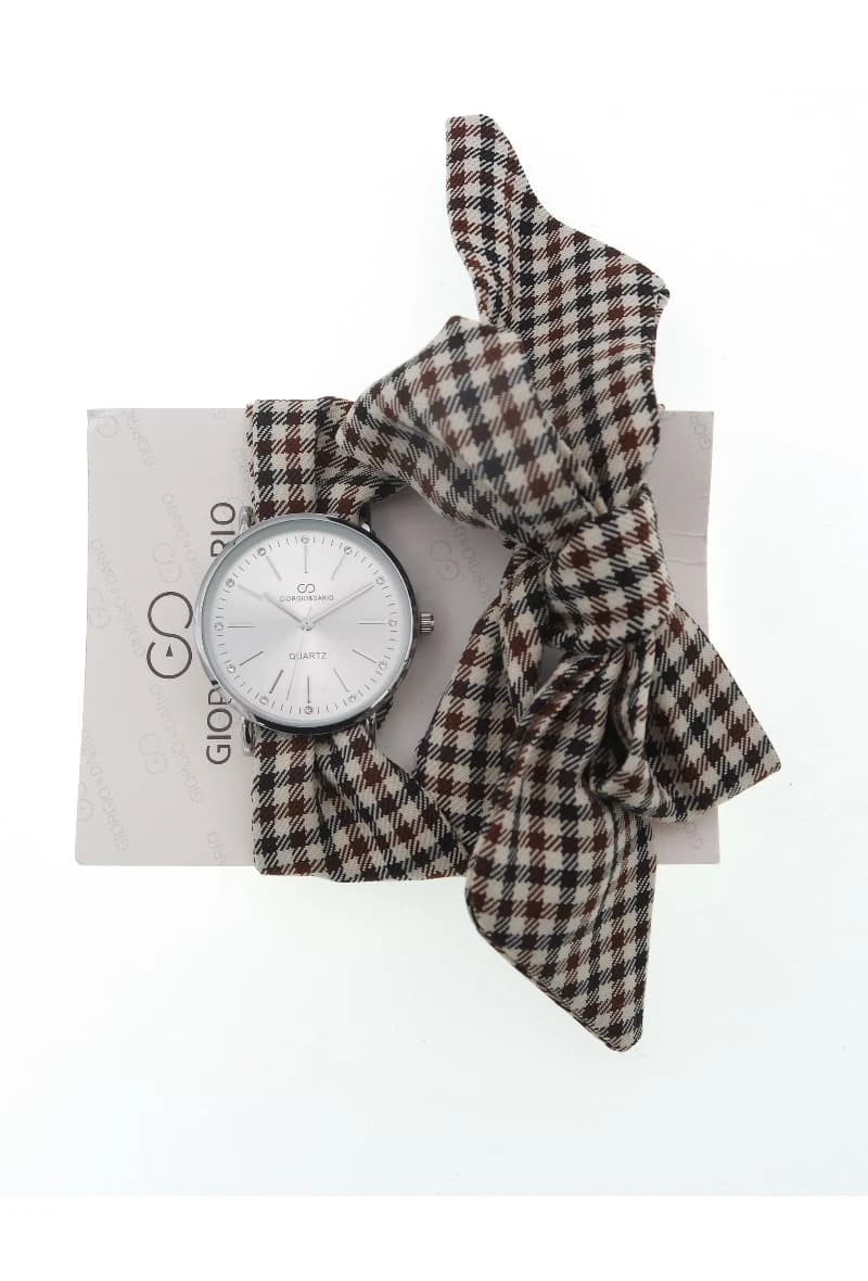 Montre femme foulard