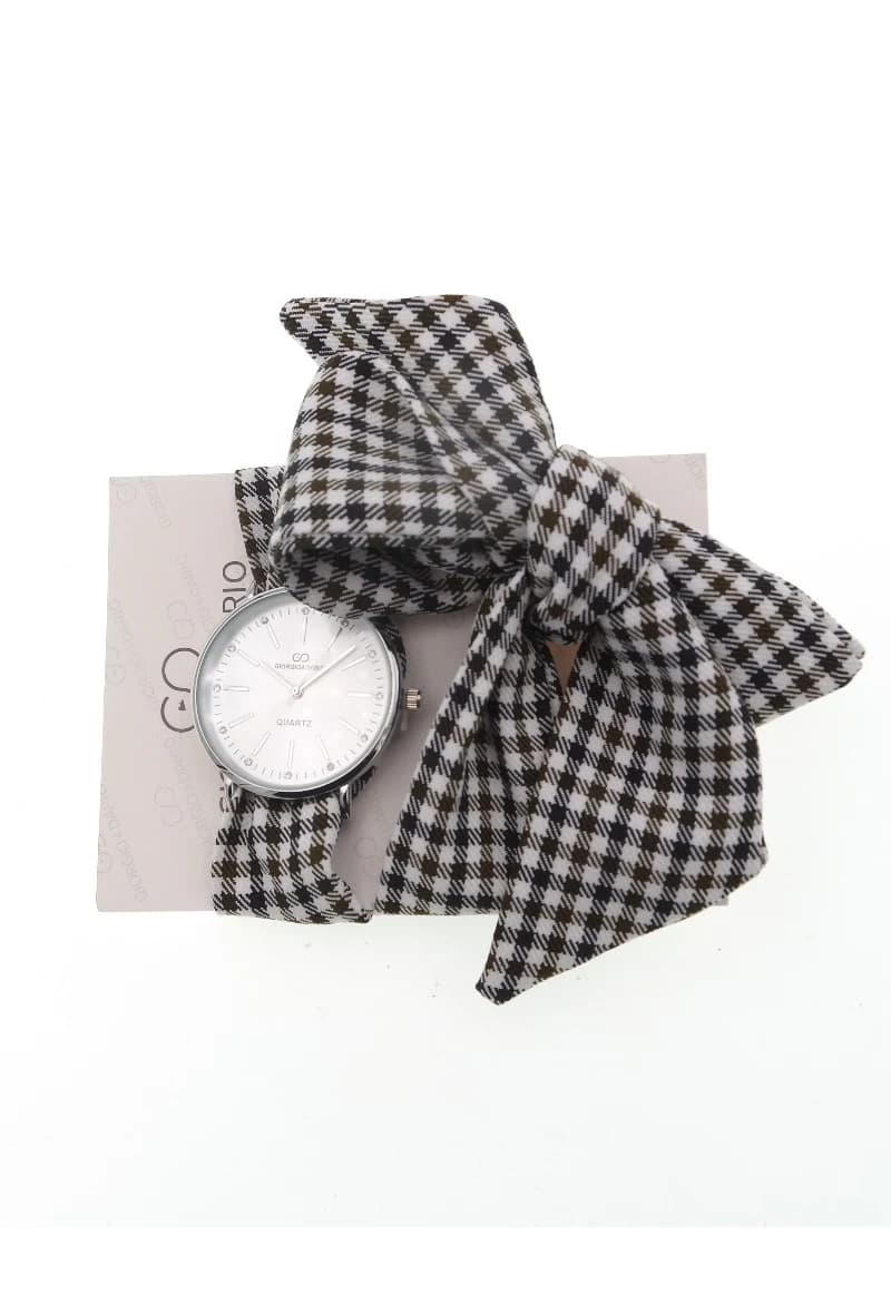 Montre femme foulard