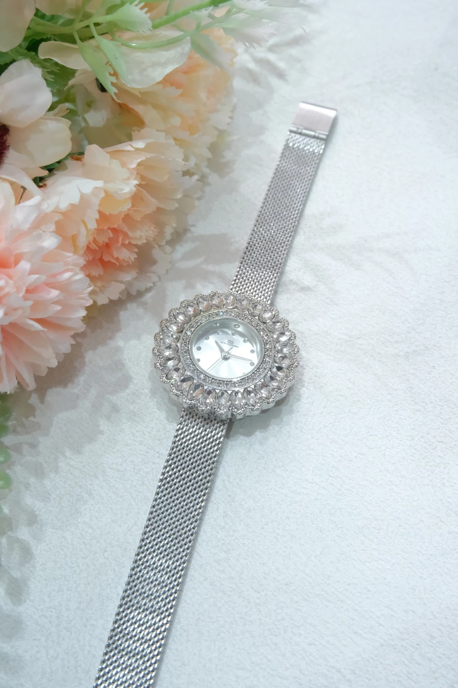 Montre tendance femme G&D bracelet en acier