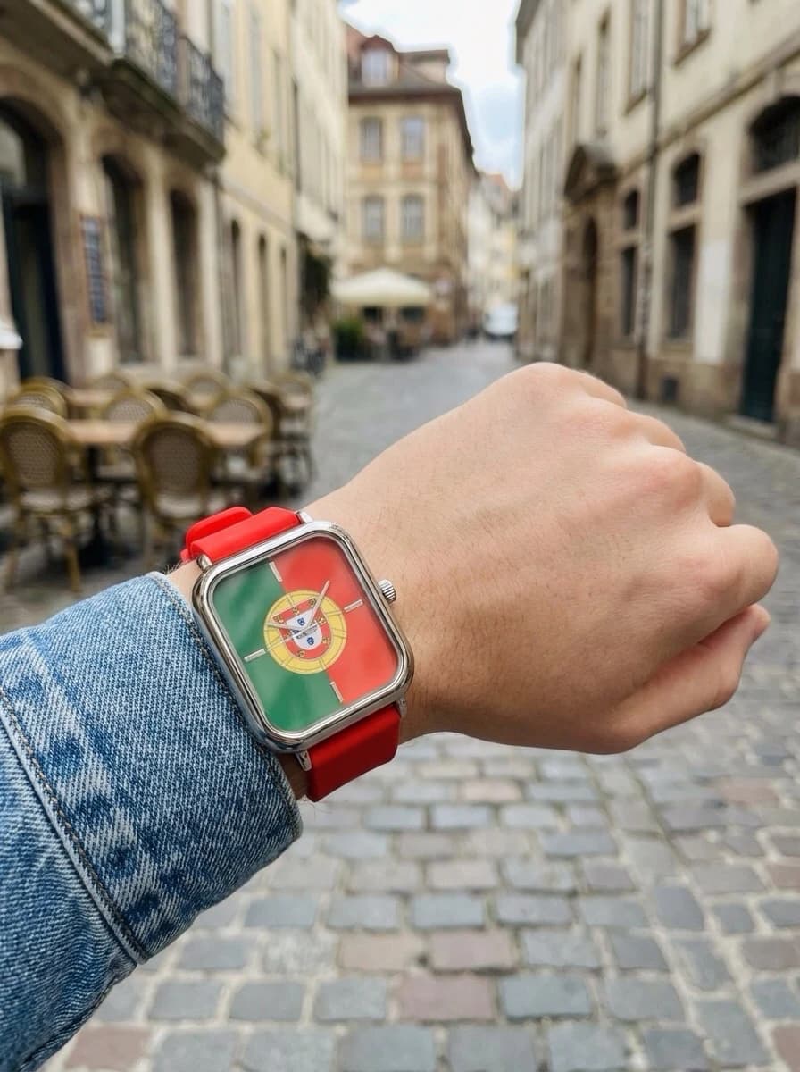 Montre drapeau PORTUGAL-A FZ-B033