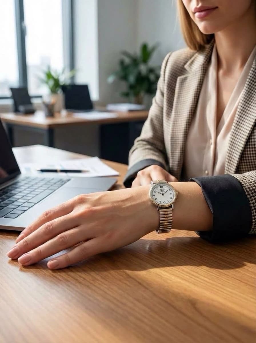 Montre Bracelet avec élastique pour femme FB110E A