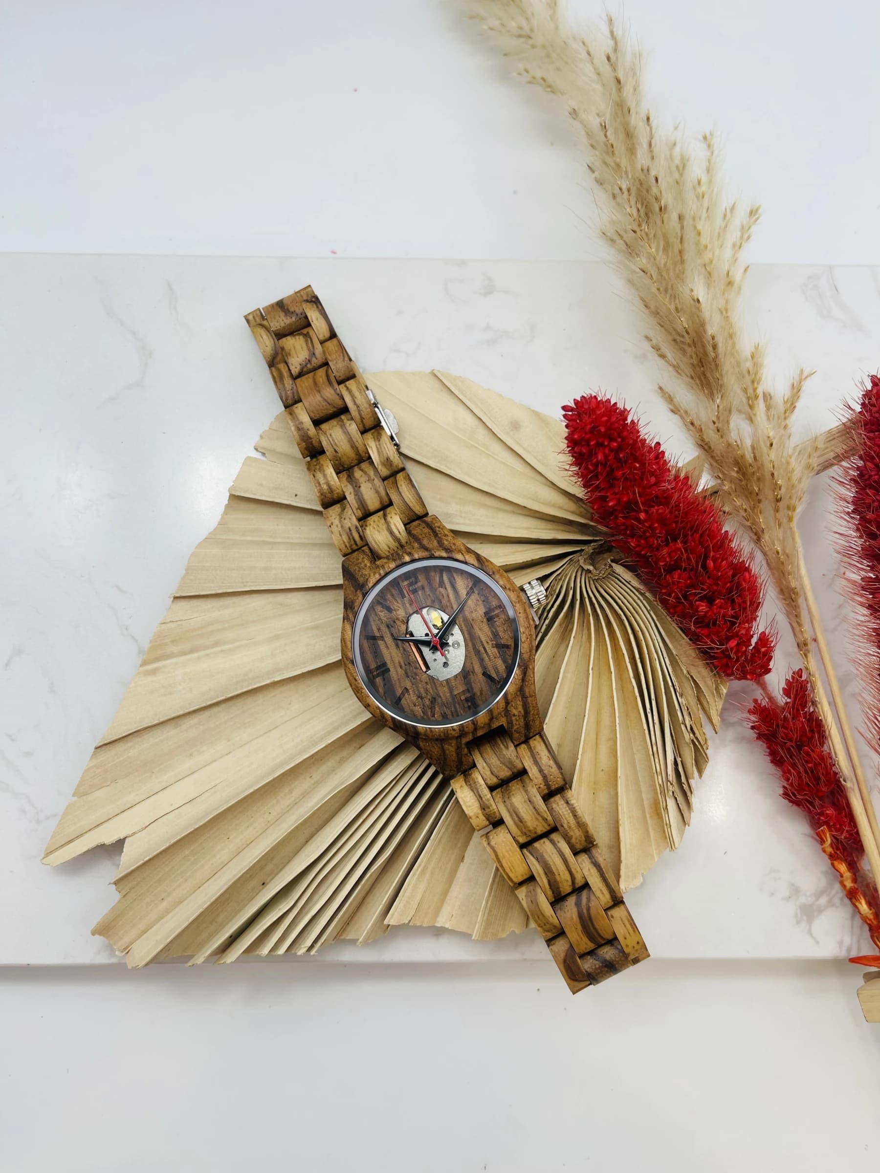 Montre en bois