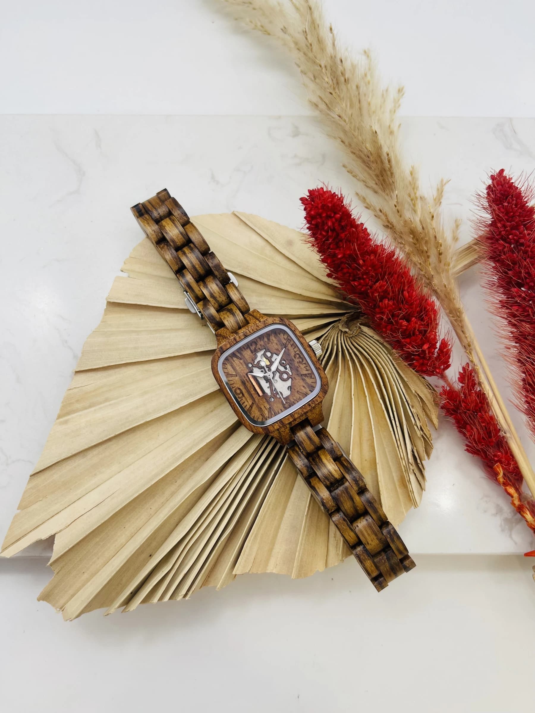 Montre en bois