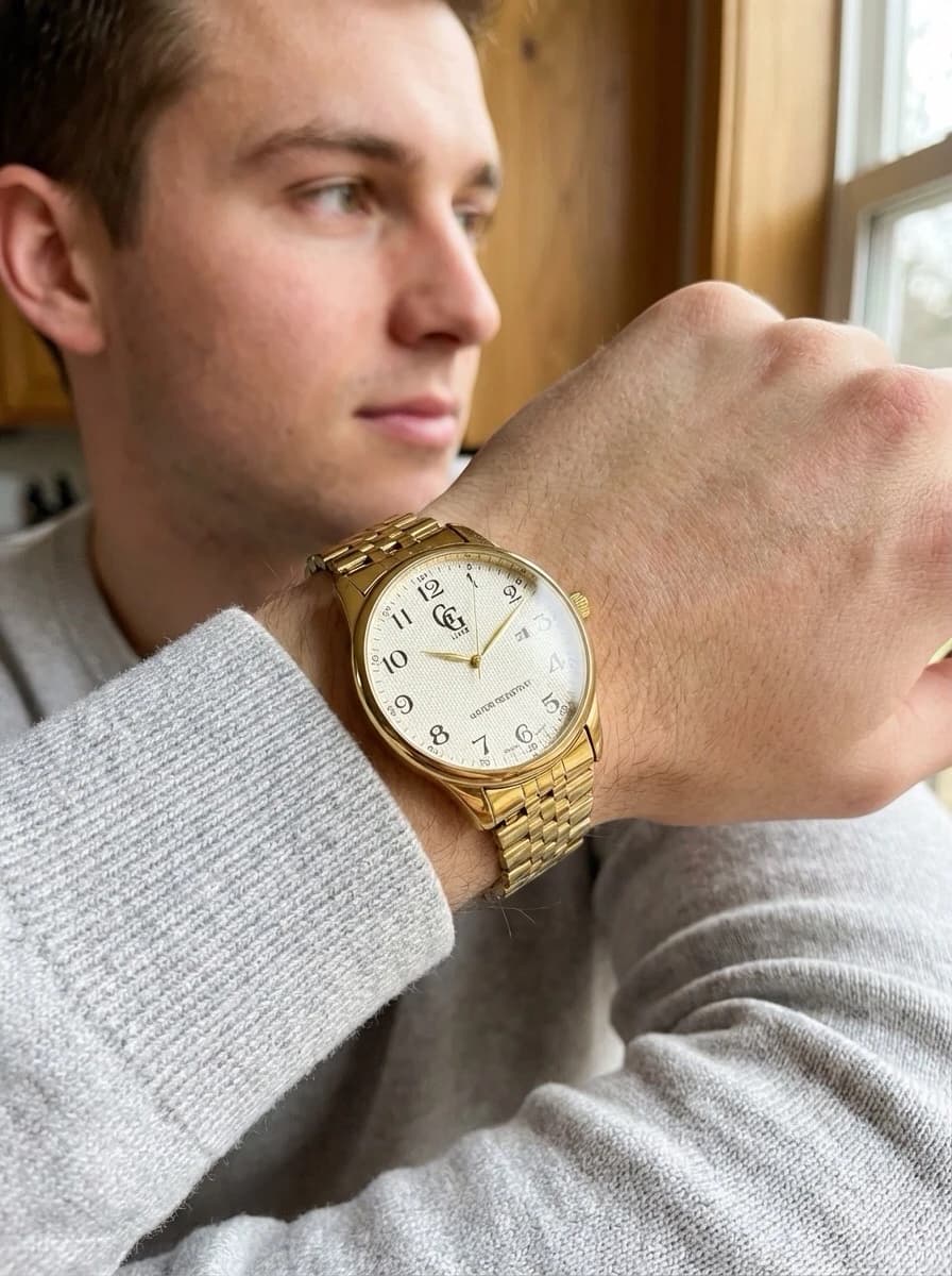 Montre homme élastique