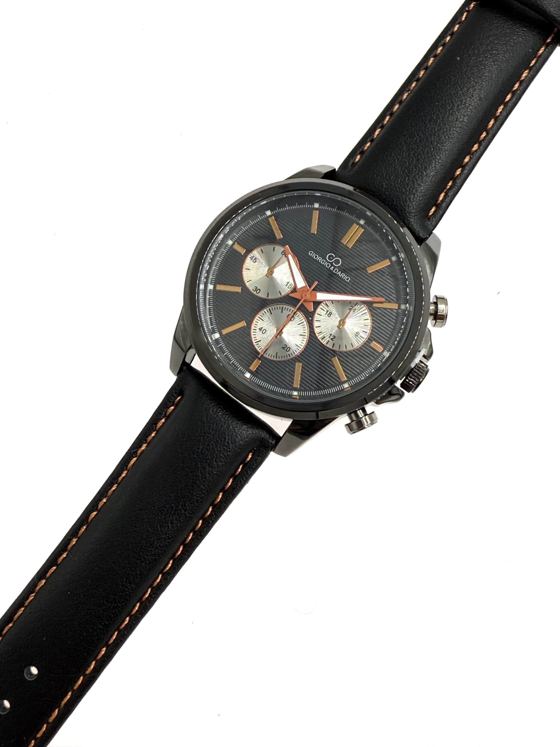 Montre tendance homme Giorgio&Dario bracelet simili cuir