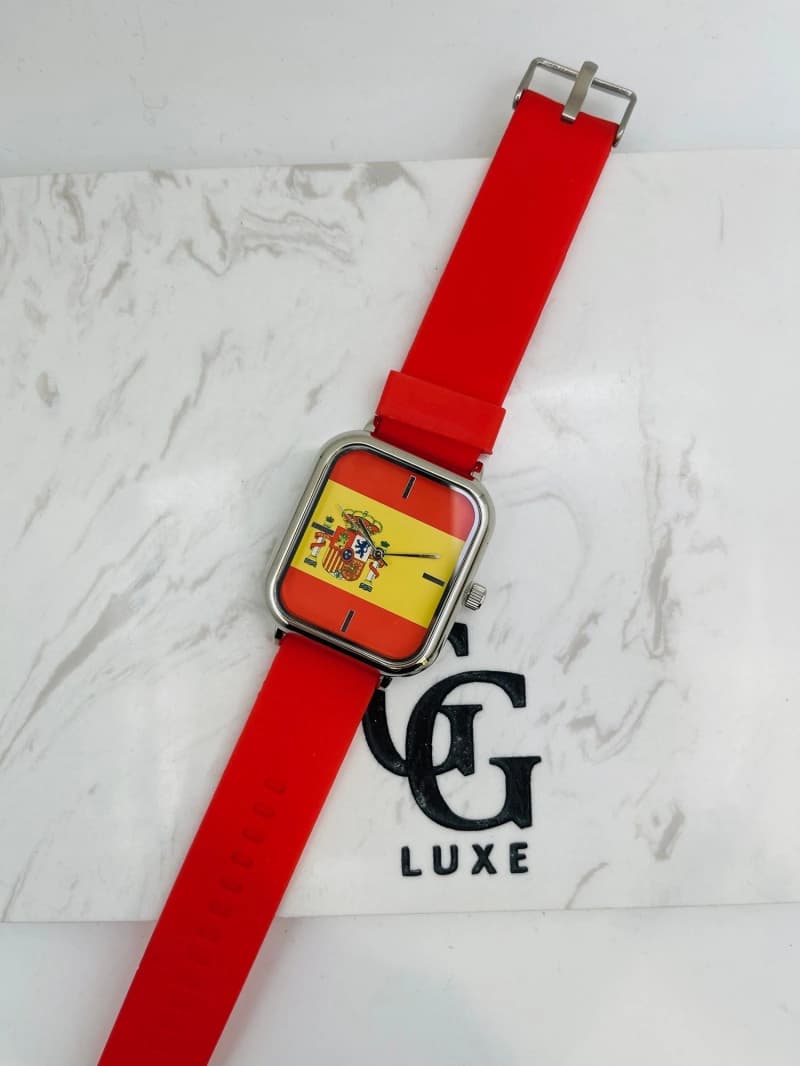 Montre drapeau ESPAGNE-A FZ-B033-H