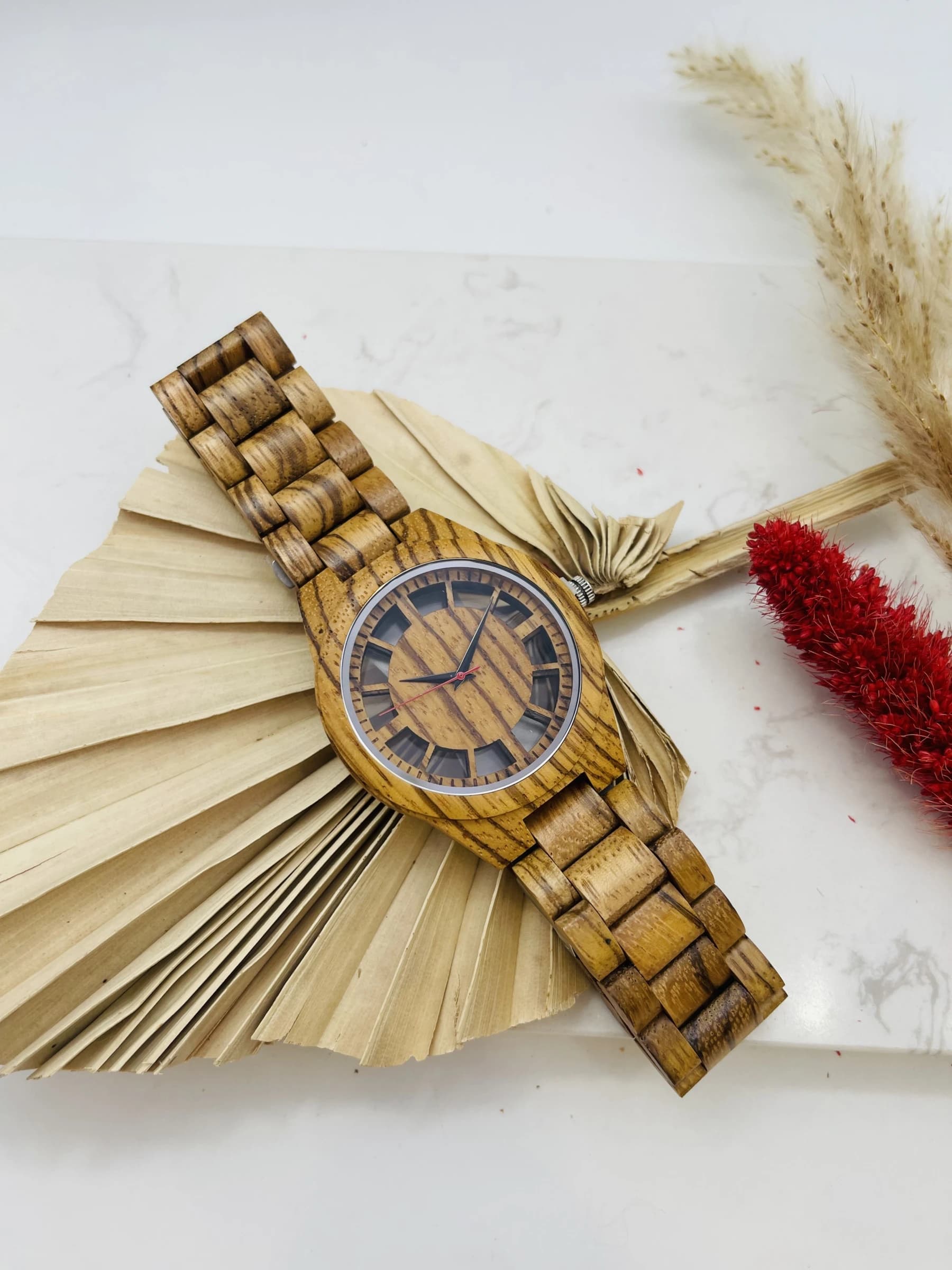 Montre en bois
