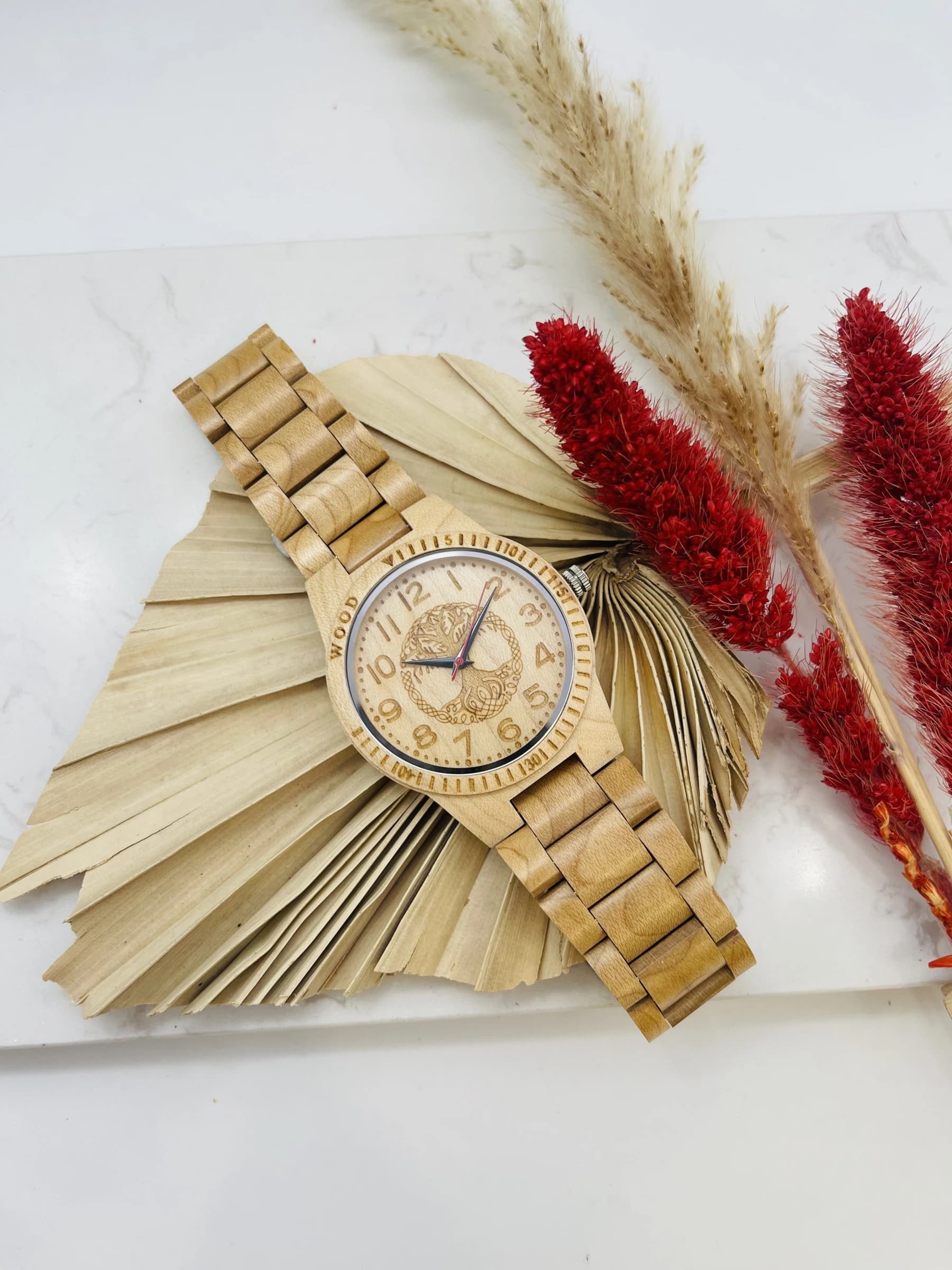 Montre en bois