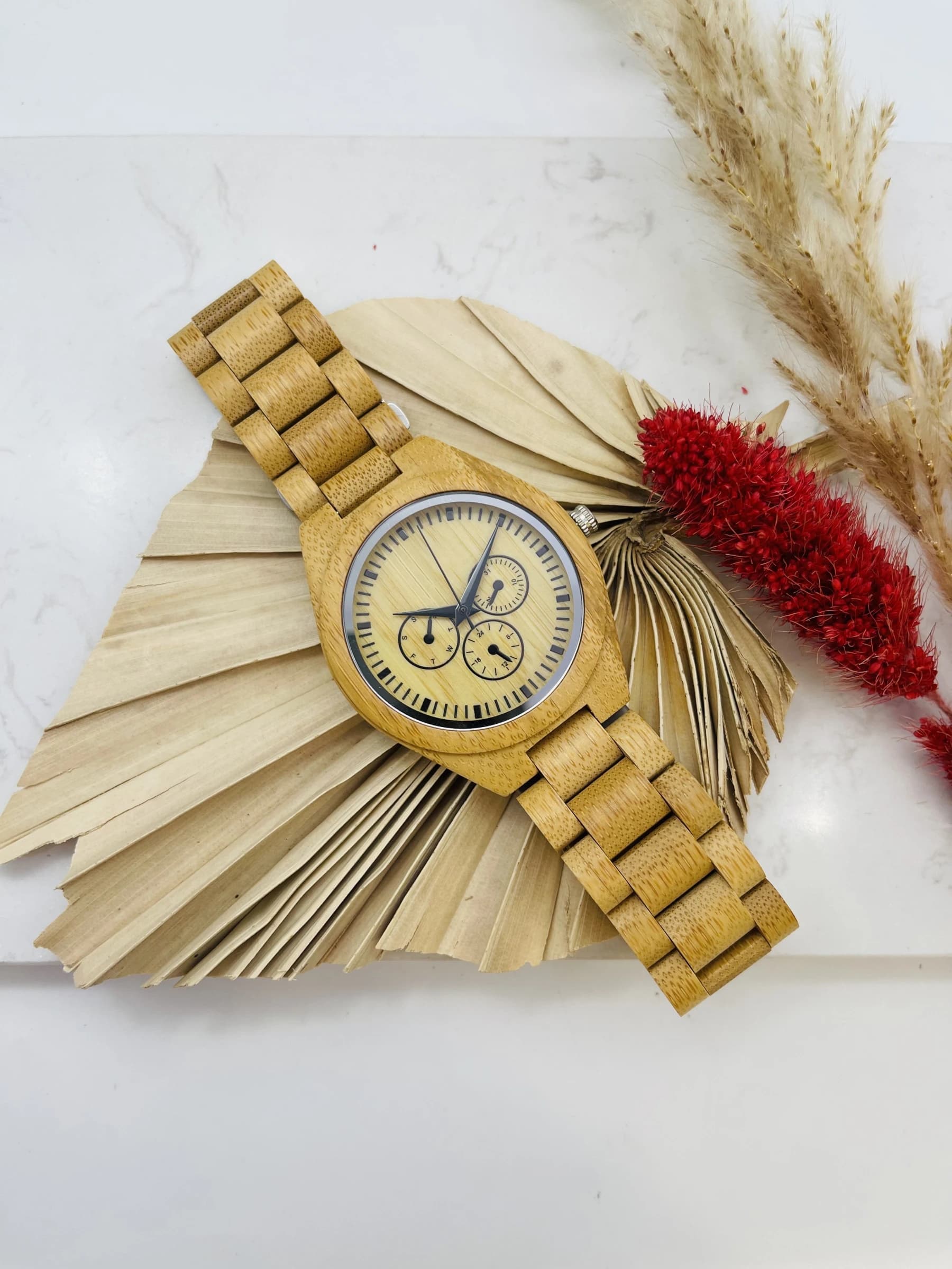 Montre en bois