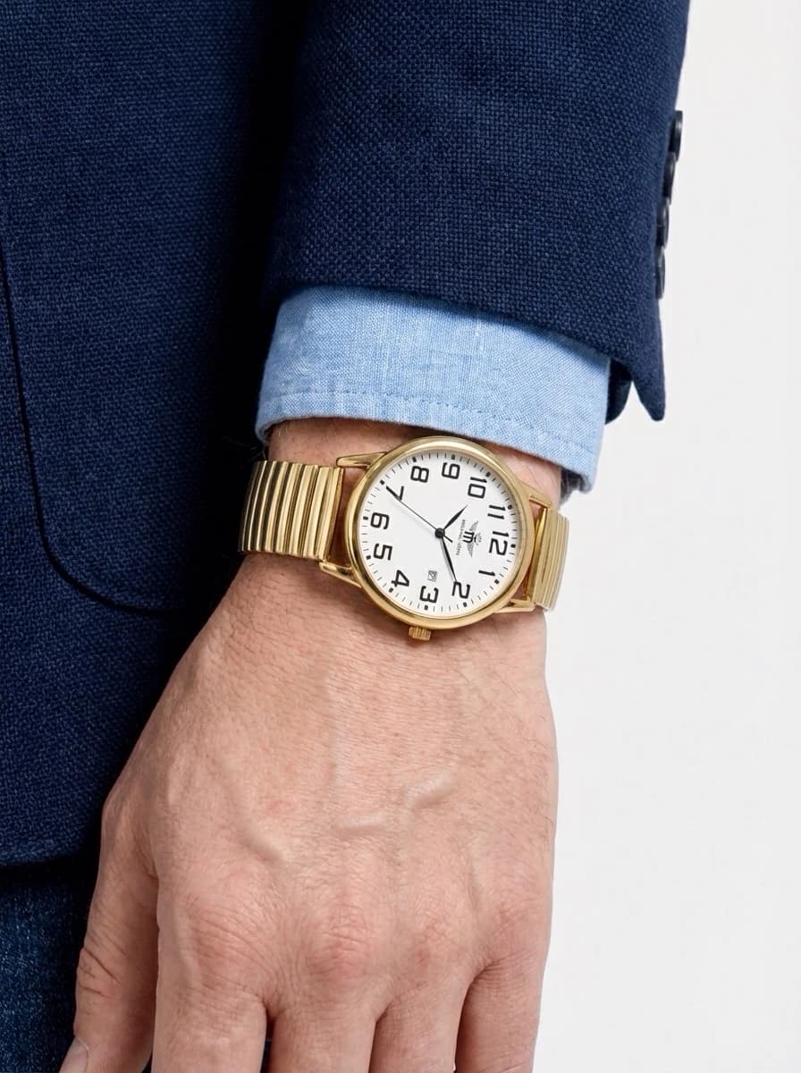 Montre Bracelet avec élastique pour homme FB095E O
