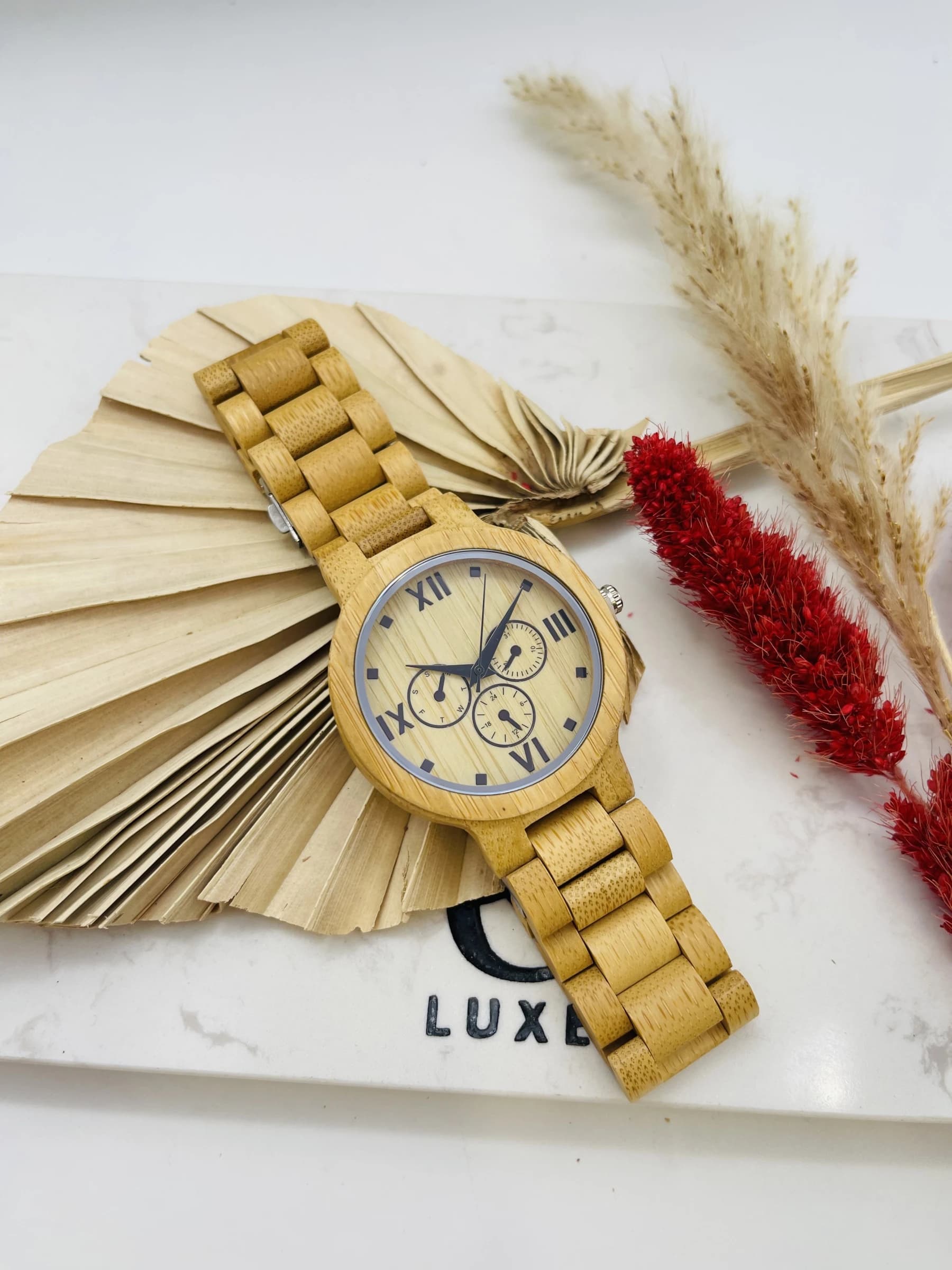 Montre en bois
